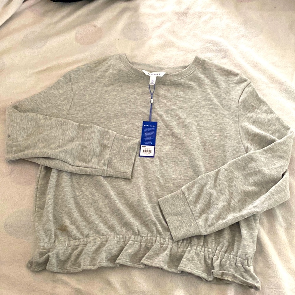 POPCOLOR Grey shirt